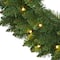 24&#x22; LED Green Pine Artificial Christmas Wreath